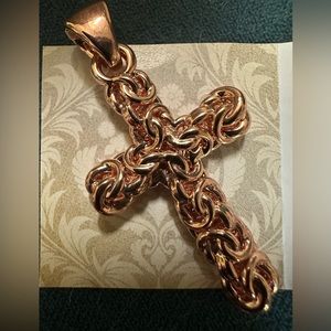 Oro Nuovo Fine Italian Jewelry 14k Gold Cross